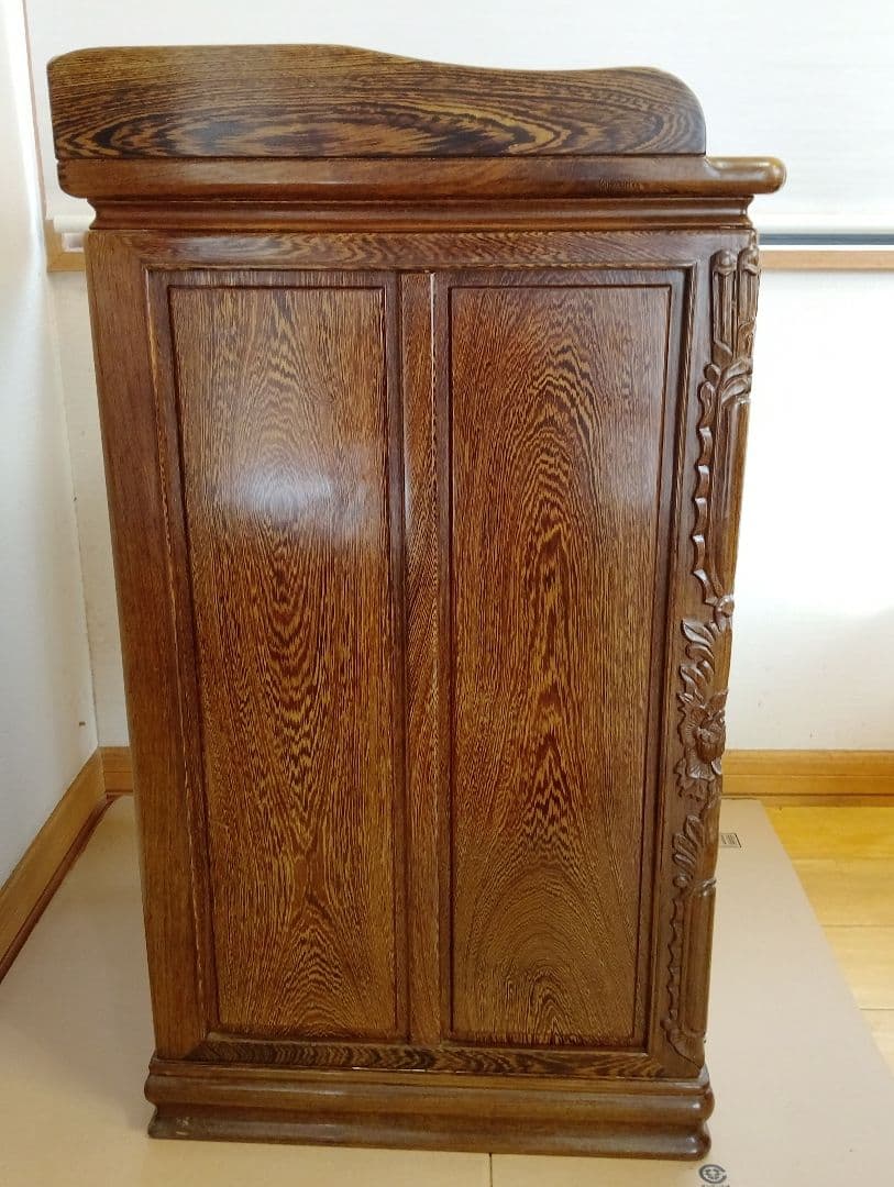 木彫コーナーラック