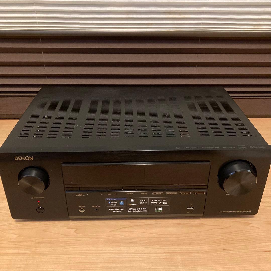 DENON AVR-X550BT AVサラウンドレシーバー デノン AVアンプ