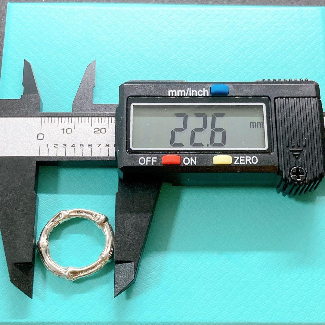 ティファニー バンブー リング 6～7.5号 925 シルバー 竹 オールド
