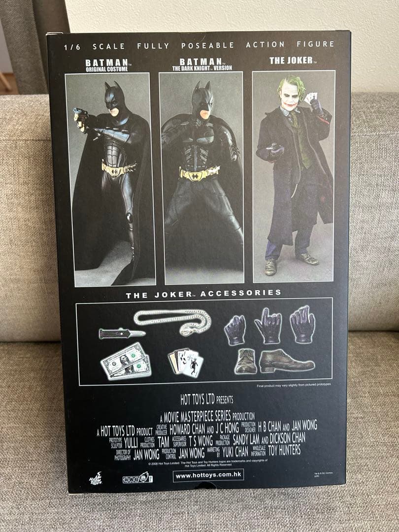 ダークナイト ジョーカー ホットトイズ THE JOKER フィギュア