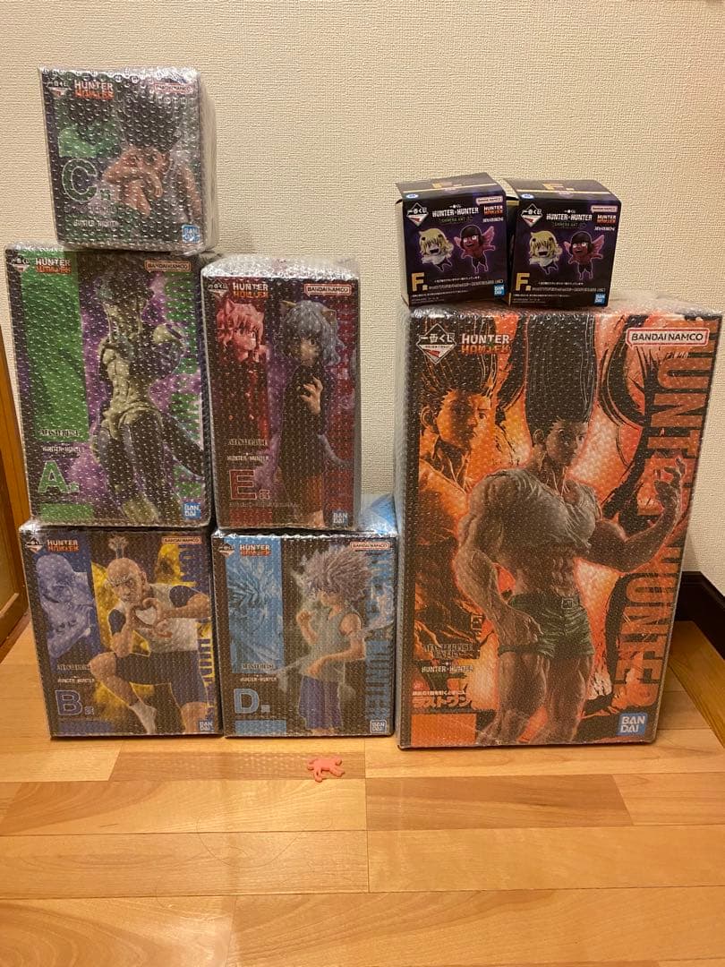 一番くじ HUNTER×HUNTER A B C D E F ラストワン　セット