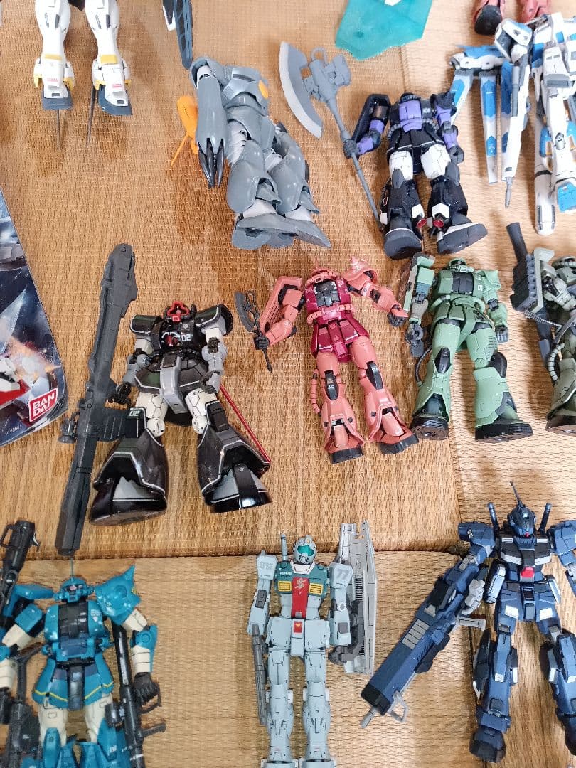 ガンダム組済みhgmgrgロボット魂