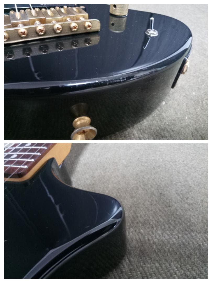 【整備済み】FERNANDES ZO-3 ブラック×ゴールドパーツ