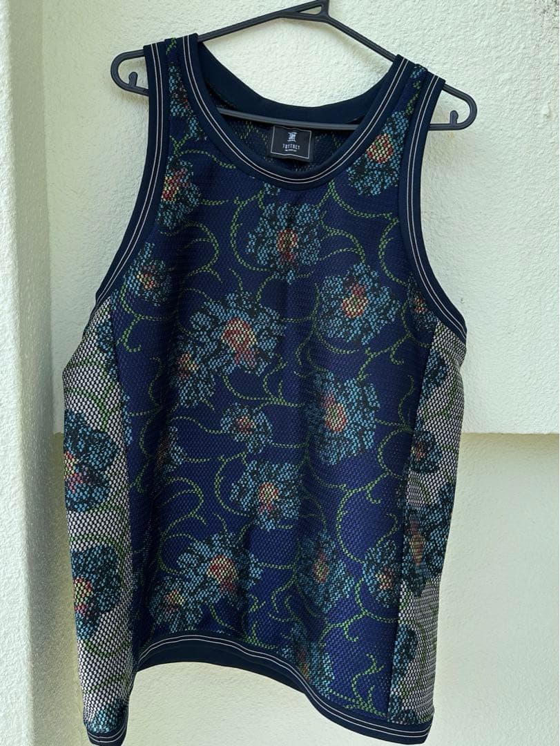 【新品未使用】TUITACI MESH BASKETBALL TANK NAVY