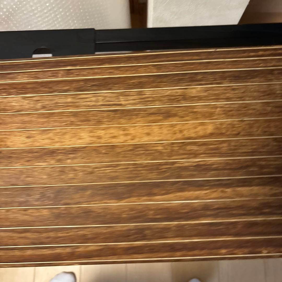 琴　お琴　箏　すだれ彫り　和楽器　13弦　花柄装飾　並甲　くり甲　f721