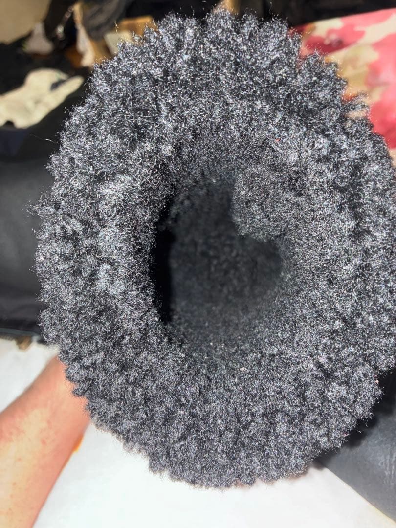 ショット×ロンハーマン　B6 ブラック　ムートン