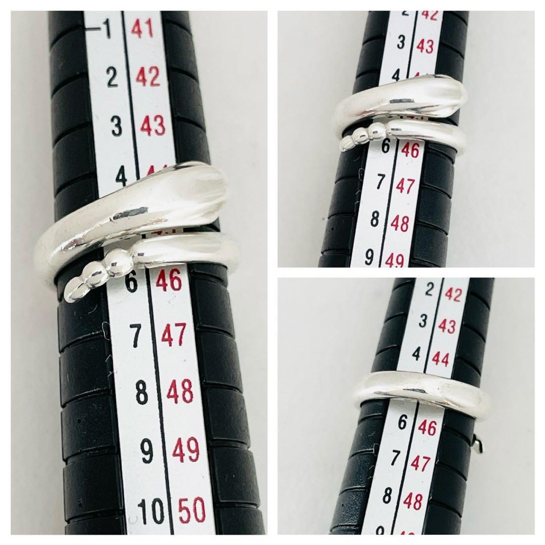 極美品★ティファニー リング スネーク シルバー925 指輪 約5号 蛇 ロゴ