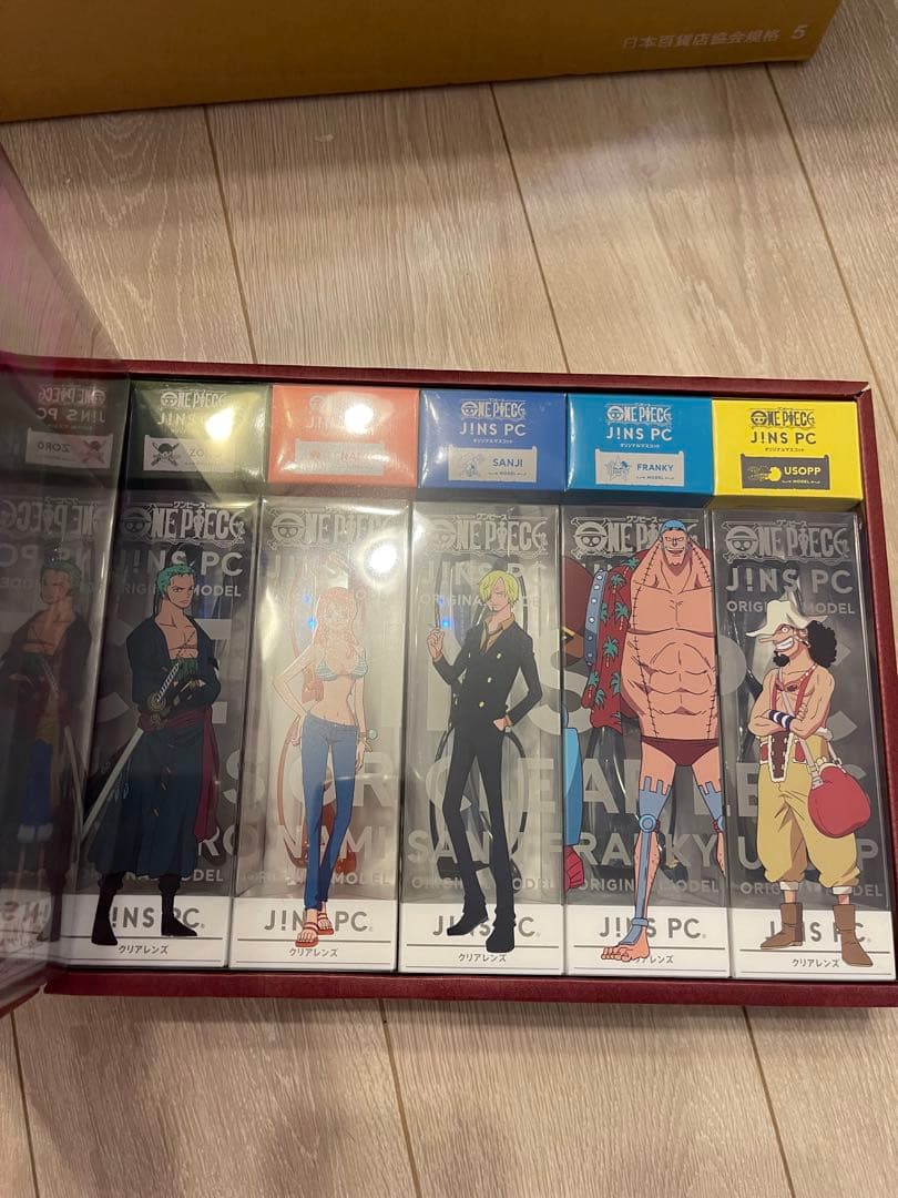 JINS PC コンプリートボックスワンピースオリジナルモデル 限定　新品