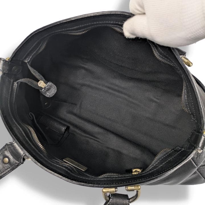 【極美品】BALLY y2k 2way ショルダーバッグ レザー ブラック