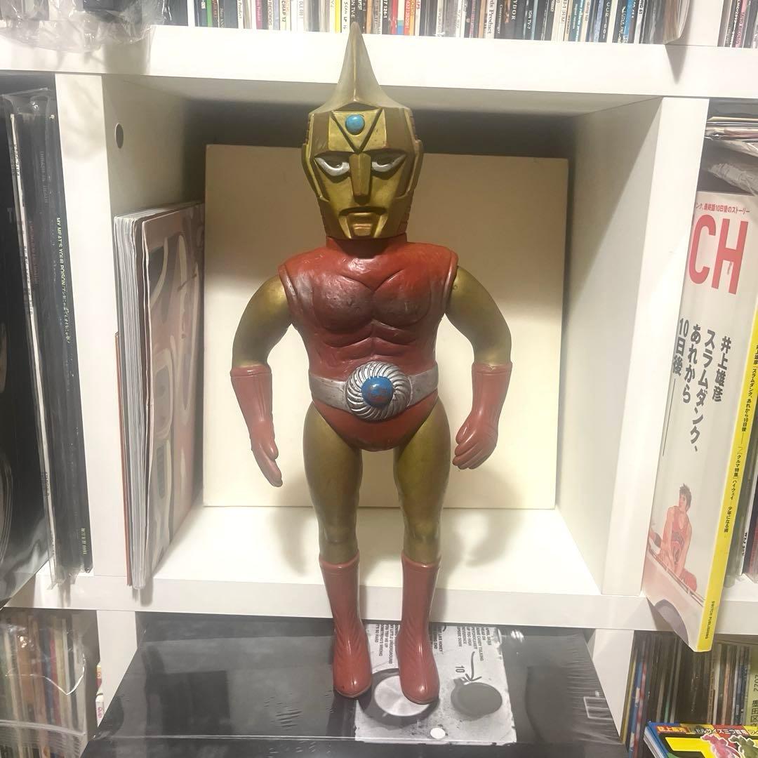 マスダヤ製 スペクトルマン トーキング ソフビ フィギュア 当時物