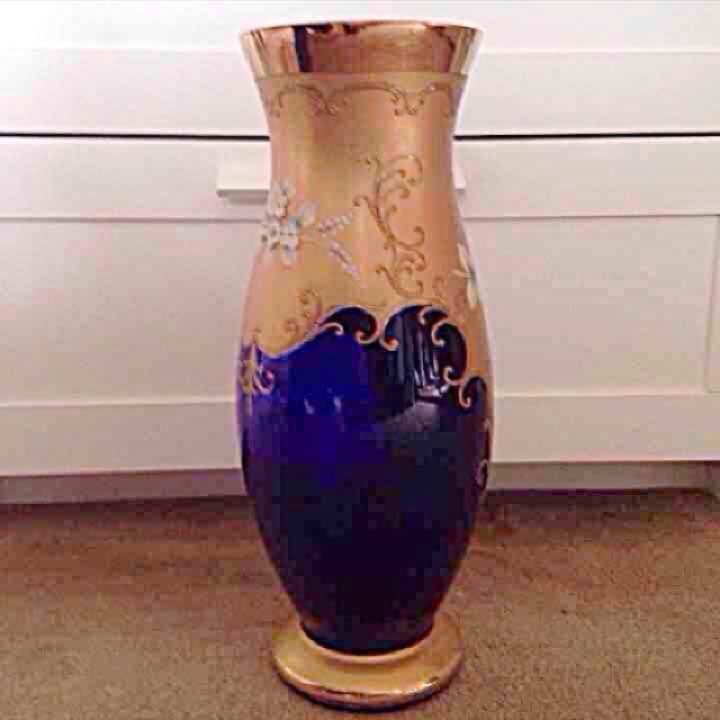 ムラノガラス(ベネチアンガラス)の花瓶