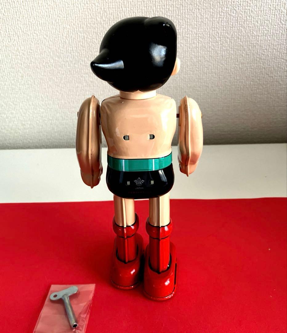 鉄腕アトム　ブリキ　ゼンマイ　ピリケン商会　箱　ゼンマイ付