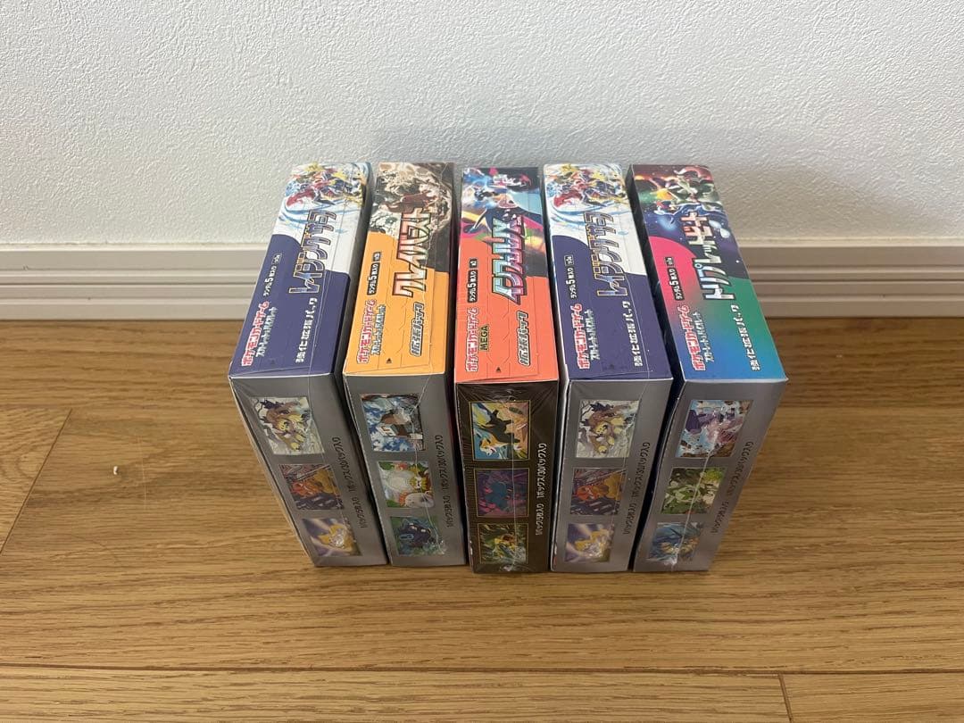 ポケモンカードゲーム シュリンク付きボックスまとめ売り