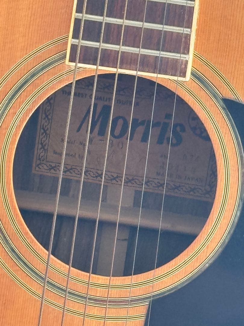 Morris アコースティックギター W-30 70年代 ビンテージ