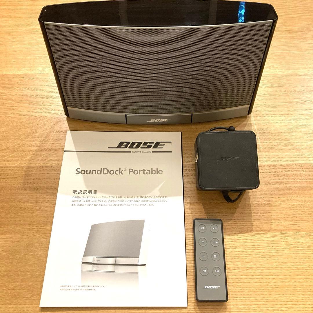 Bose SoundDock ポータブル スピーカー N123 iPod 取説有