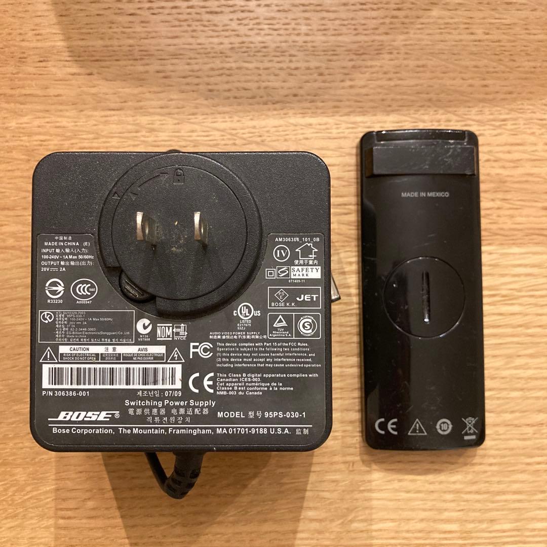 Bose SoundDock ポータブル スピーカー N123 iPod 取説有