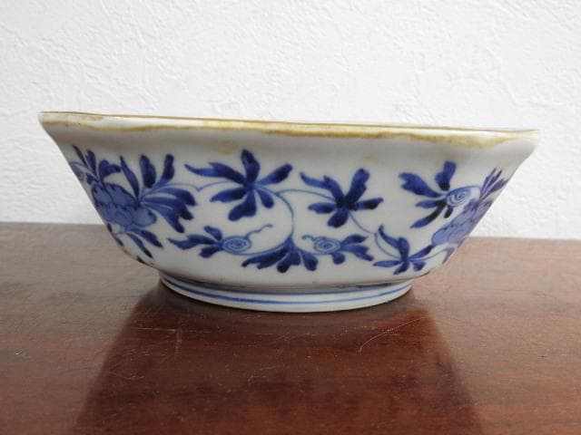 伊万里　色絵鉢　江戸時代　M964