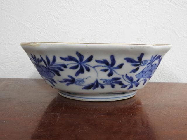 伊万里　色絵鉢　江戸時代　M964