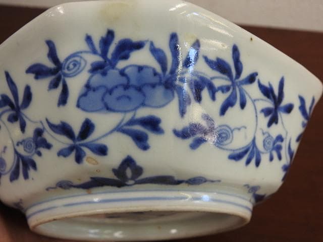 伊万里　色絵鉢　江戸時代　M964