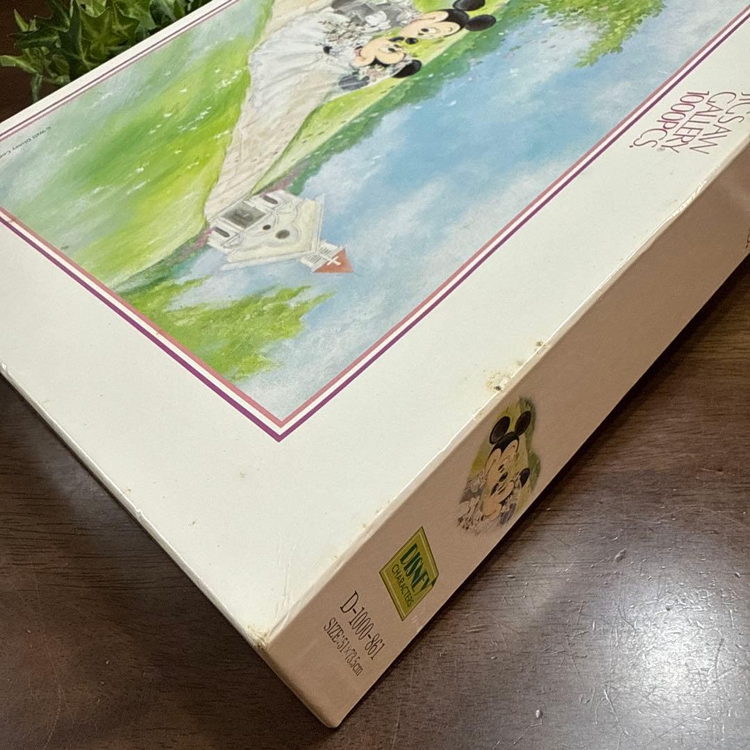 【未使用】ミッキー＆ミニー　そよ風のウェディング　ジグソーパズル　1000ピース