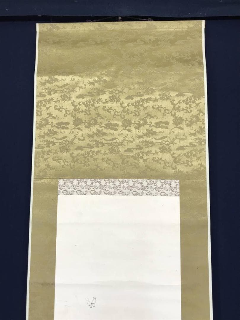 【真作】上島鳳山/蝶夢図/夢占い/掛軸/名家伝来/AC-14