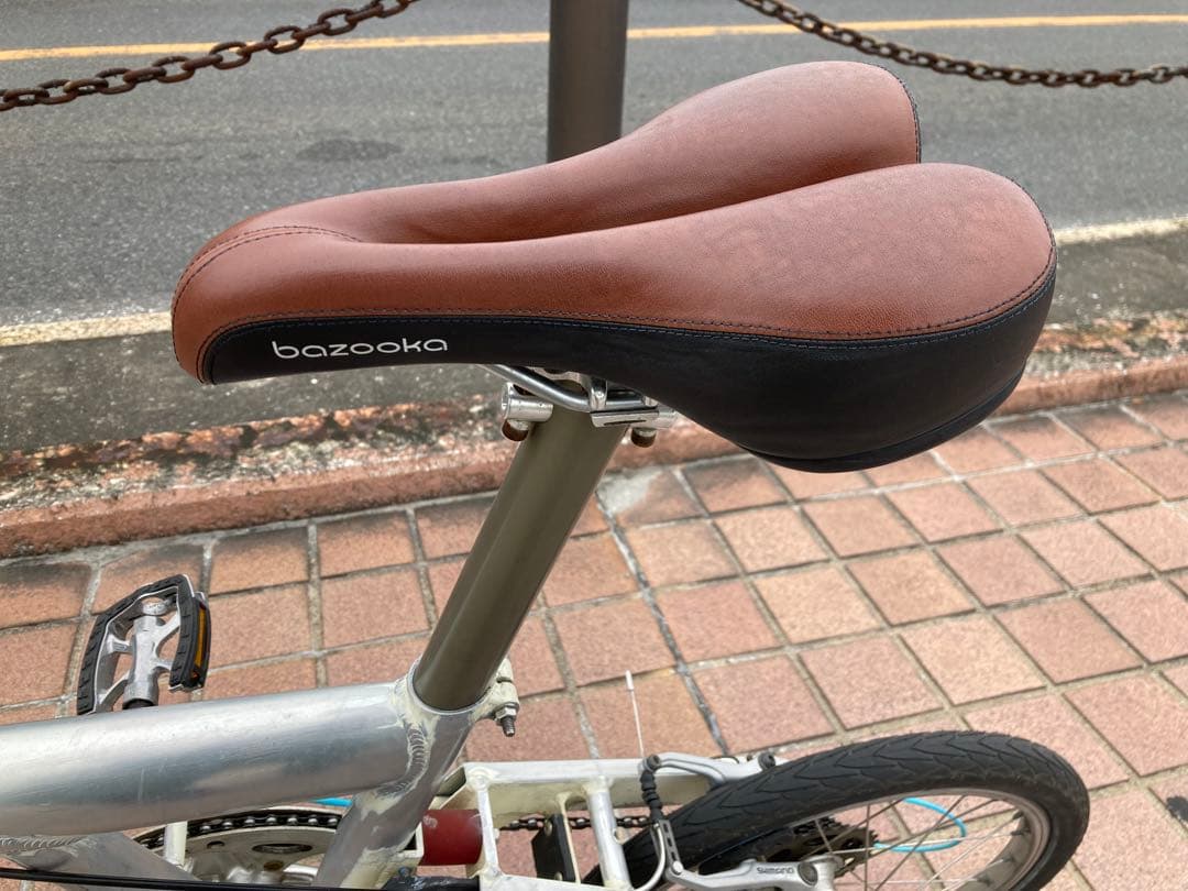 bd-1 ⭐︎アルミポリッシュ1×8速⭐︎折りたたみ自転車