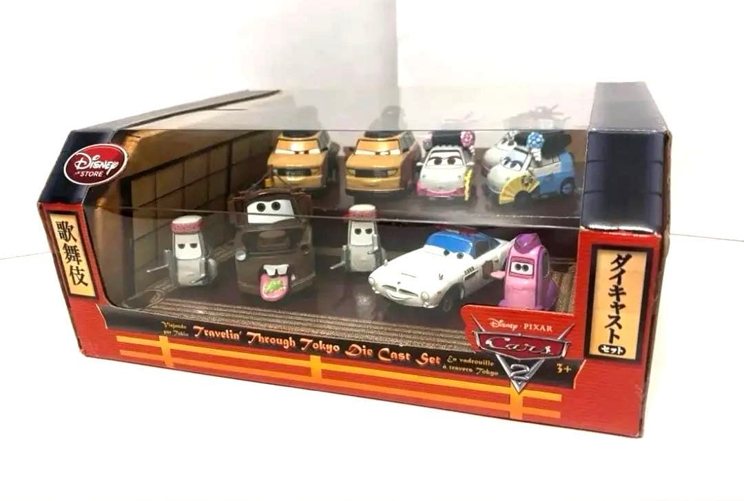 カーズ2 ダイナキャストセット［歌舞伎］オクニ　シゲコ　タミコ　希少品