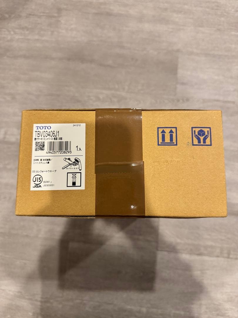 新品TOTO浴室シャワー用サーモスタット混合水栓GGシリーズTBV03406J1