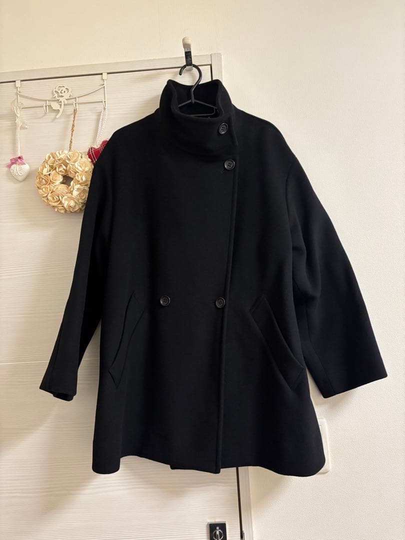 レザージュMANTECO GIOLICA スタンドショートコート