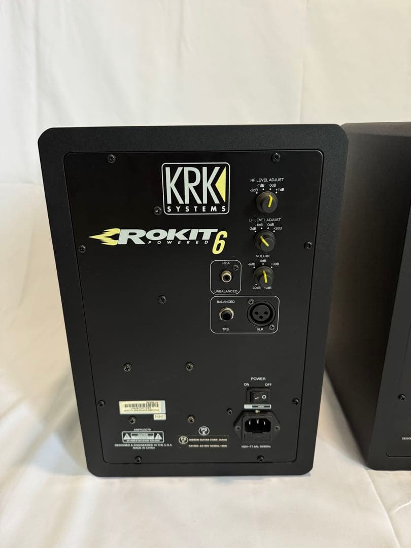 KRK Rokit 6 スタジオモニタースピーカー ペア