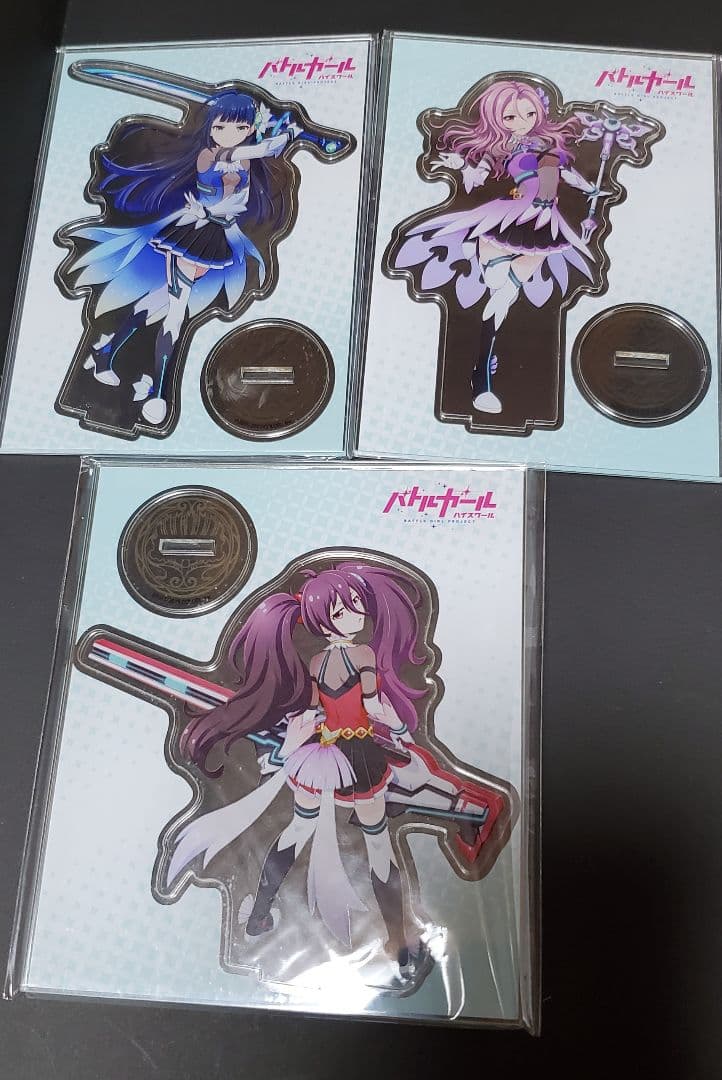 バトルガールハイスクール 先生ありがとう！くじ　B賞 アクスタコンプリートセット