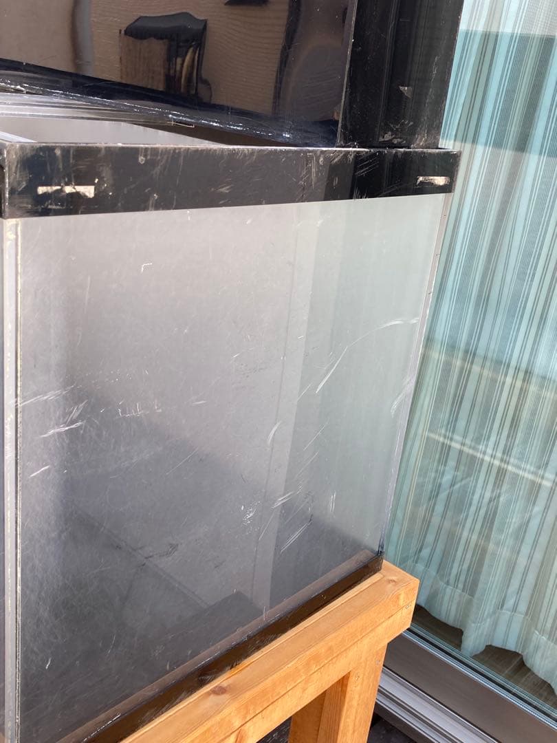 大型アクリル水槽 木製スタンド・上部濾過・ガラス付き1500×600×600