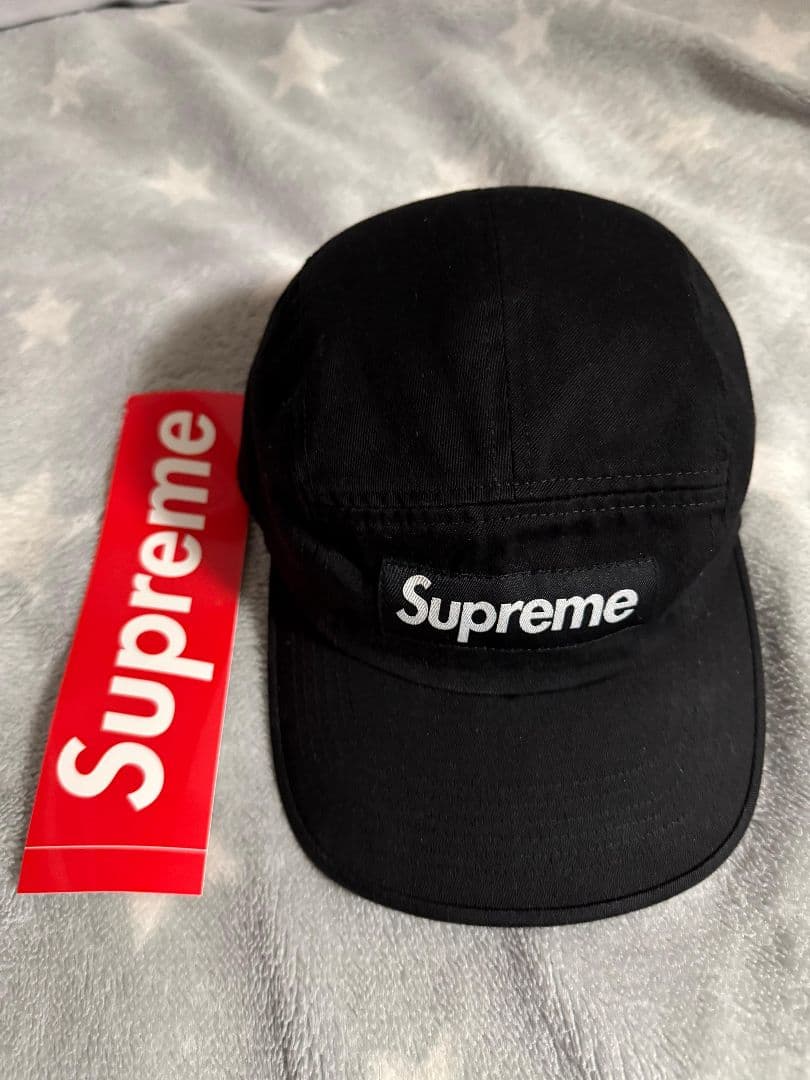 Supreme ブラック キャップ