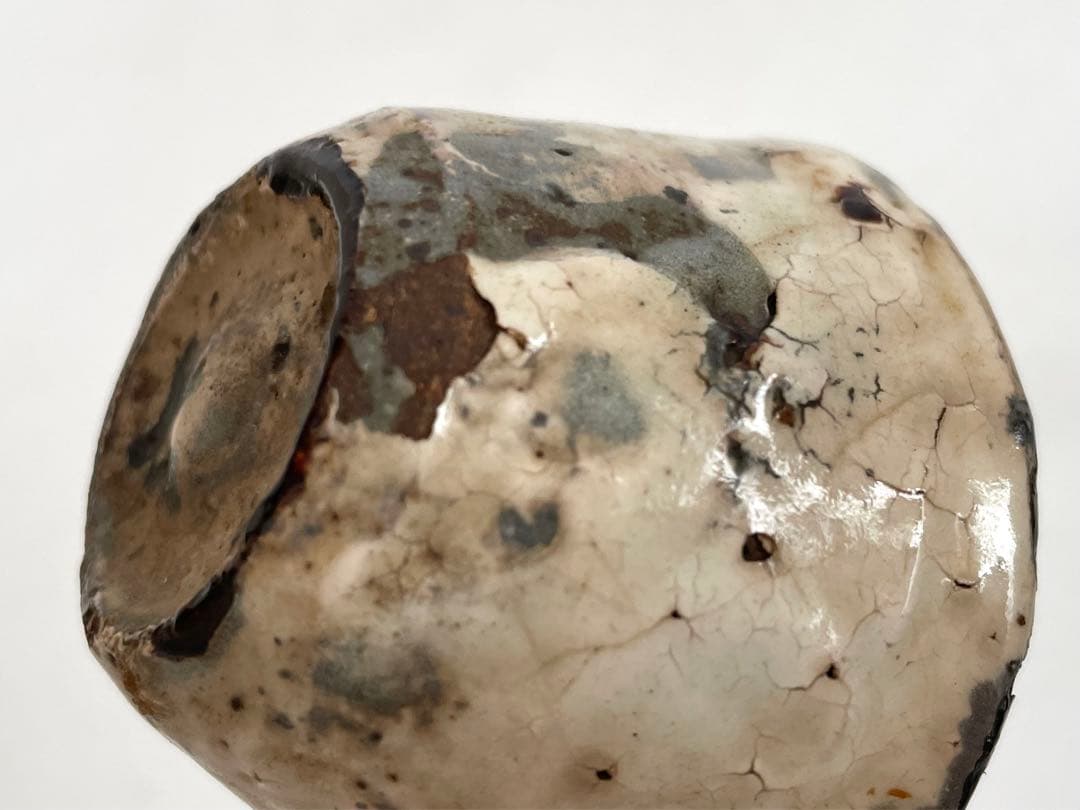 陶芸家　小山冨士夫　小山富士夫　古山子　酒觴　粉引　粉吹　共箱　李朝