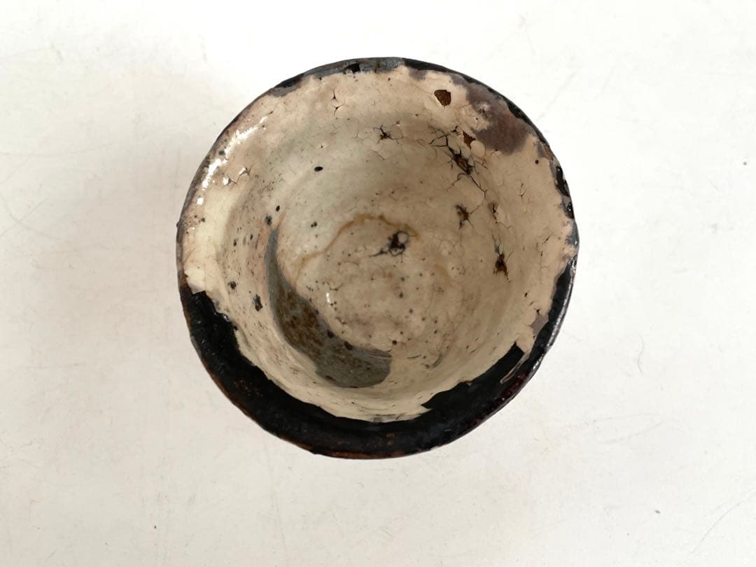 陶芸家　小山冨士夫　小山富士夫　古山子　酒觴　粉引　粉吹　共箱　李朝