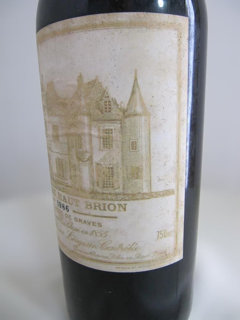 シャトー・オー・ブリオン 1986 赤ワイン