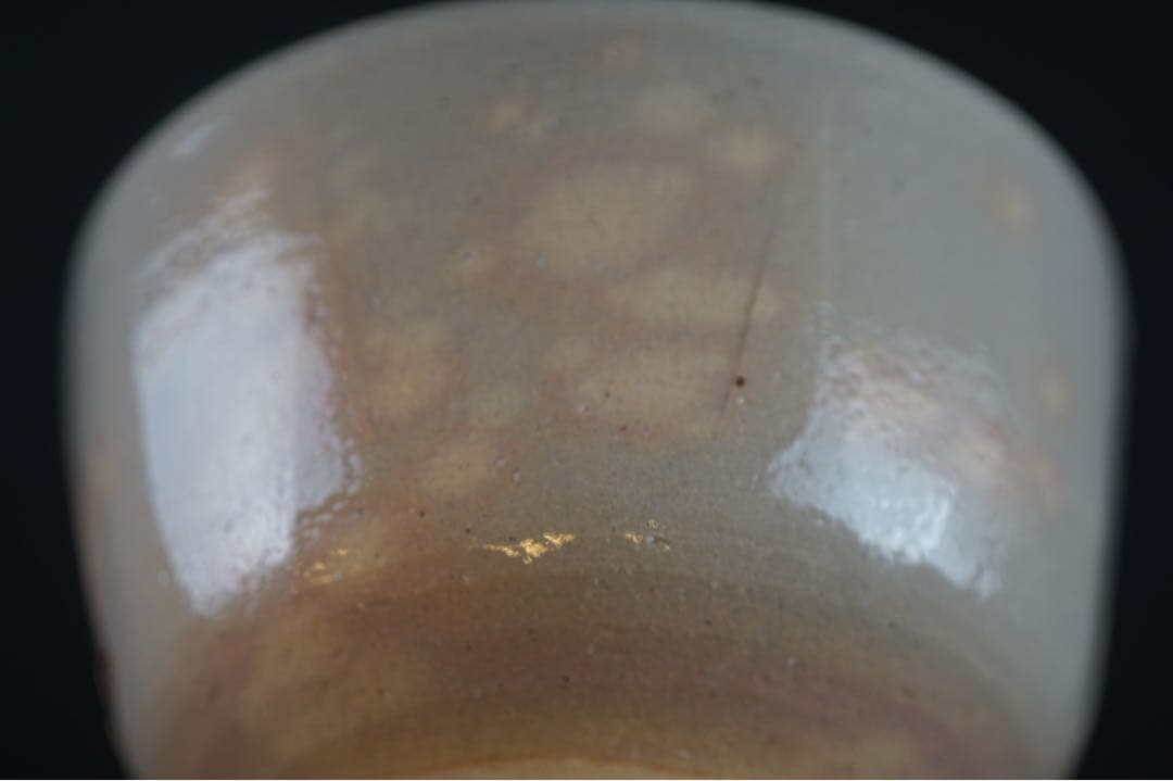 南口閑粋 作 乾山写 秋草文 金彩色絵 茶碗 共箱 栞 茶道具