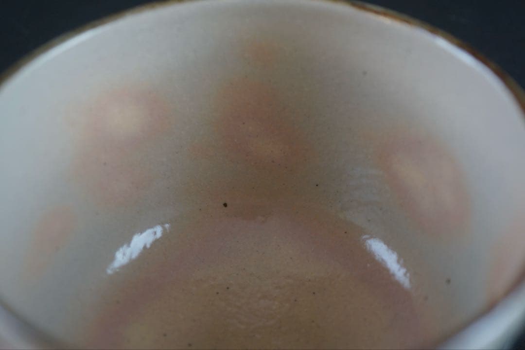 南口閑粋 作 乾山写 秋草文 金彩色絵 茶碗 共箱 栞 茶道具