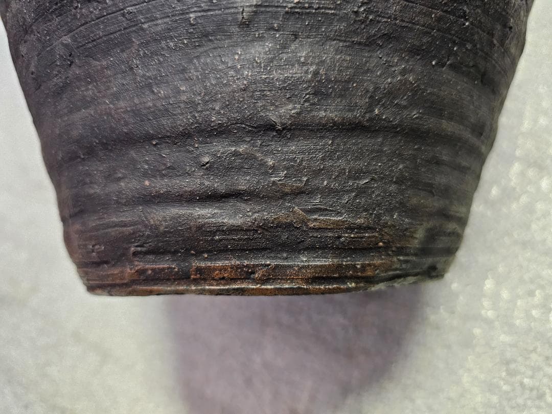 サ*ー様 元和三年(1617年)古備前 室町後期から桃山 三耳壺 耳の欠損なし