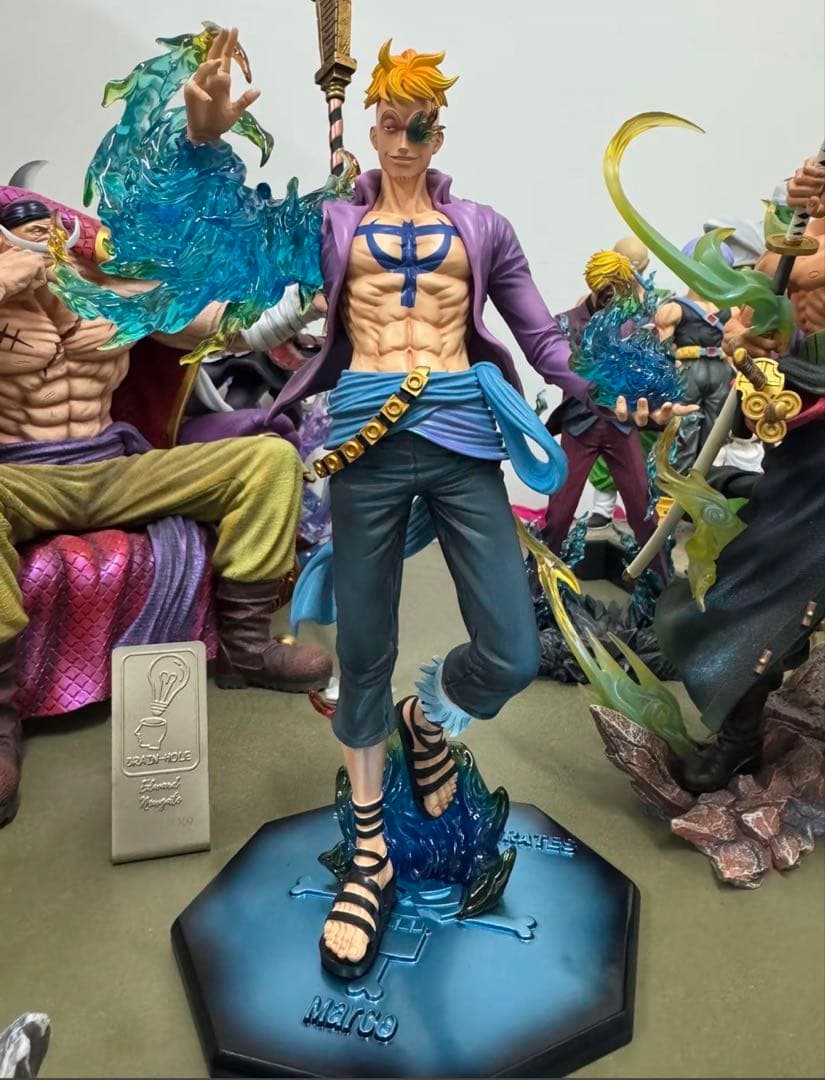 ワンピース マルコ ガレージキット ガレキ スタチューX①