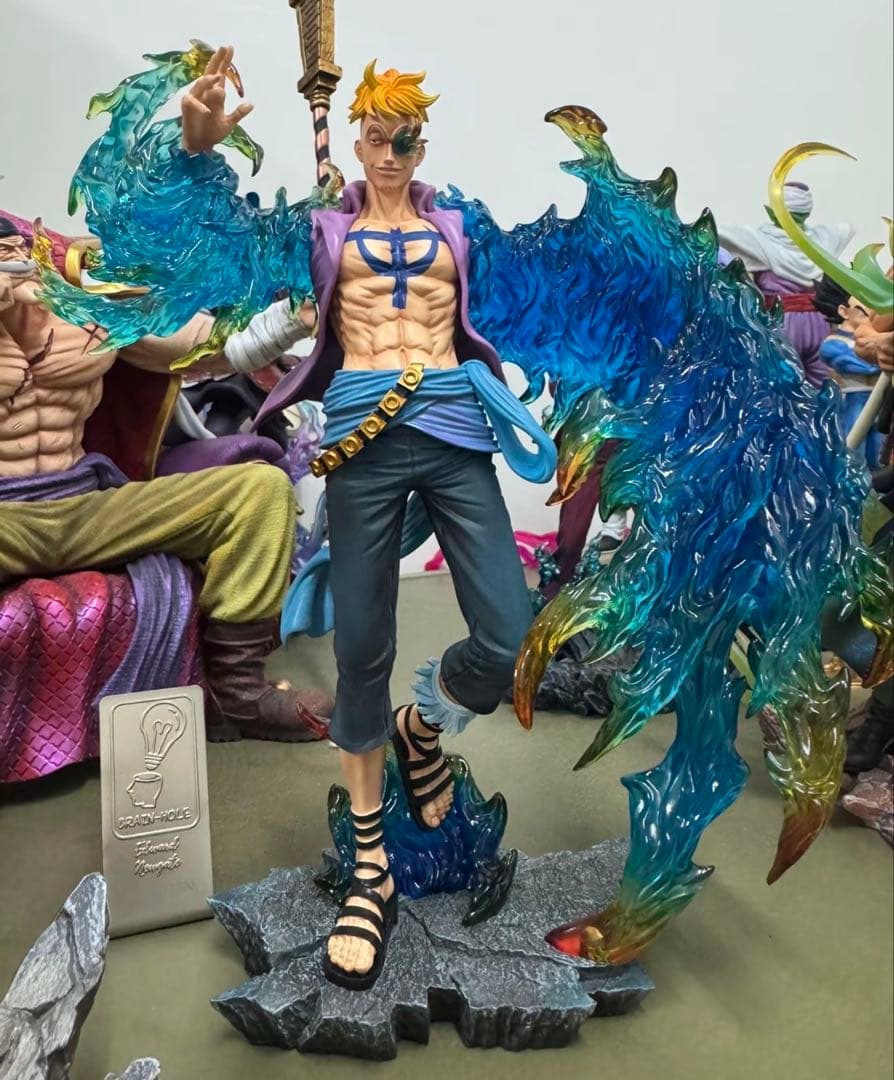 ワンピース マルコ ガレージキット ガレキ スタチューX①