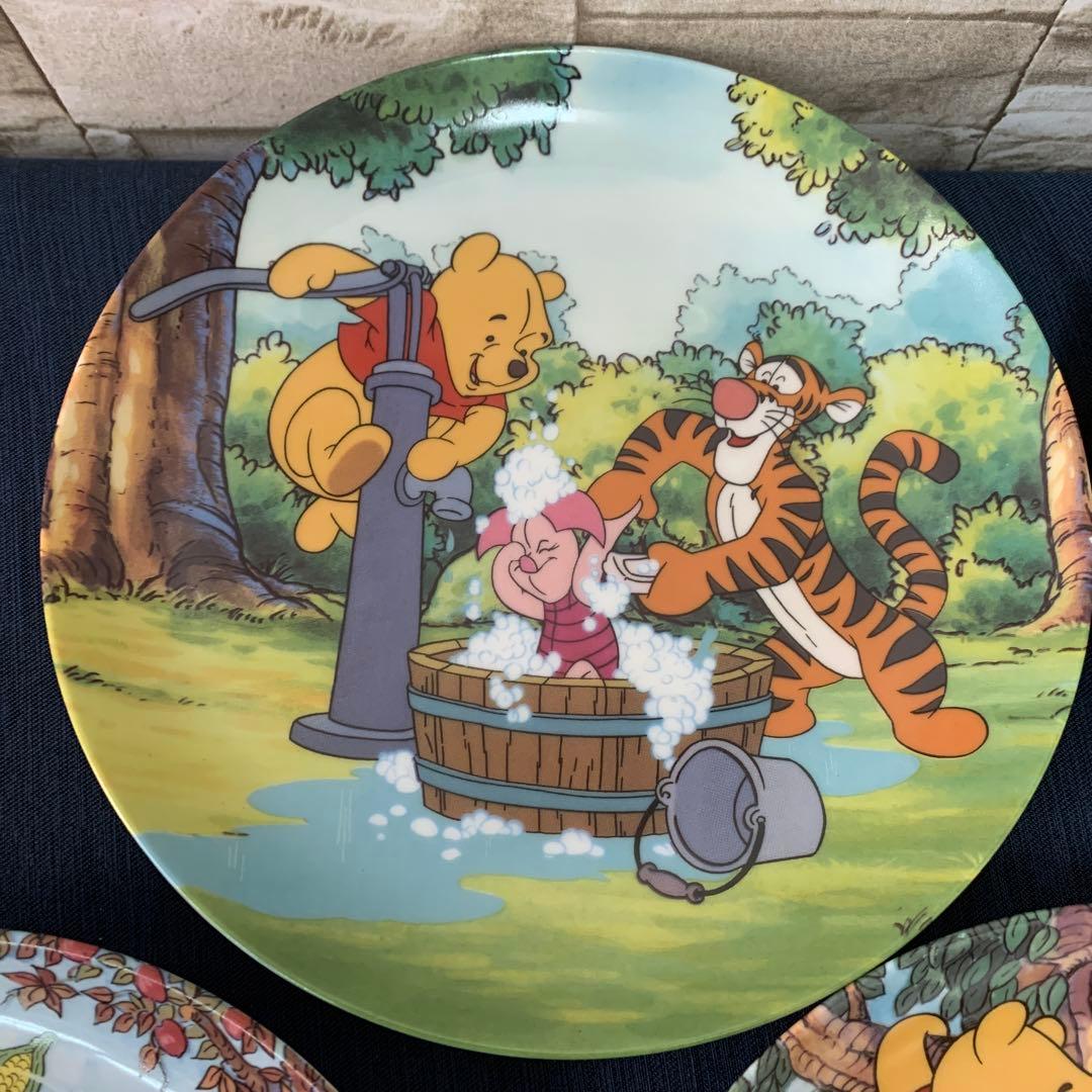 【鑑定書付き7枚セット】 Disney くまのプーさん コレクターズプレート