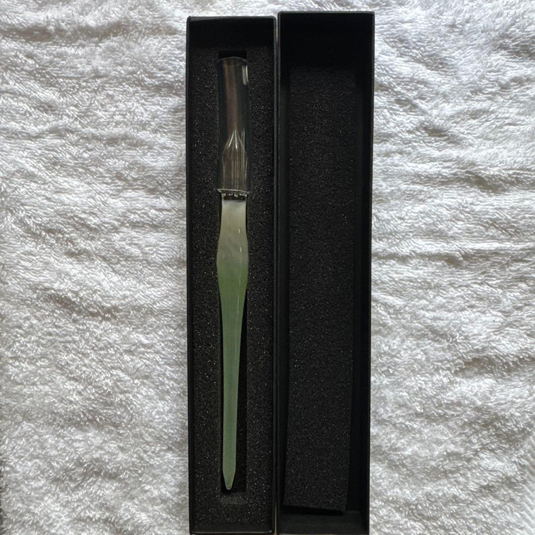 aun ガラスペン 灯す　クリプトナイトM(新品未使用）