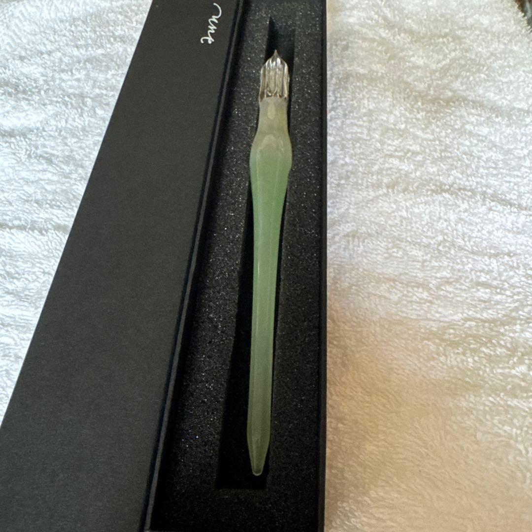 aun ガラスペン 灯す　クリプトナイトM(新品未使用）