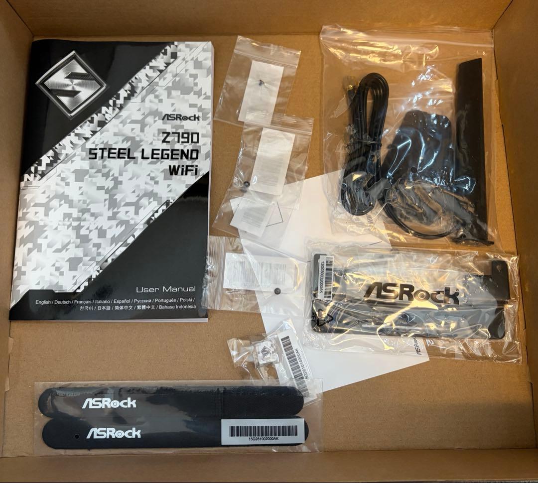 マザーボード Z790 STEEL LEGEND WiFi + Core i5-14600KF