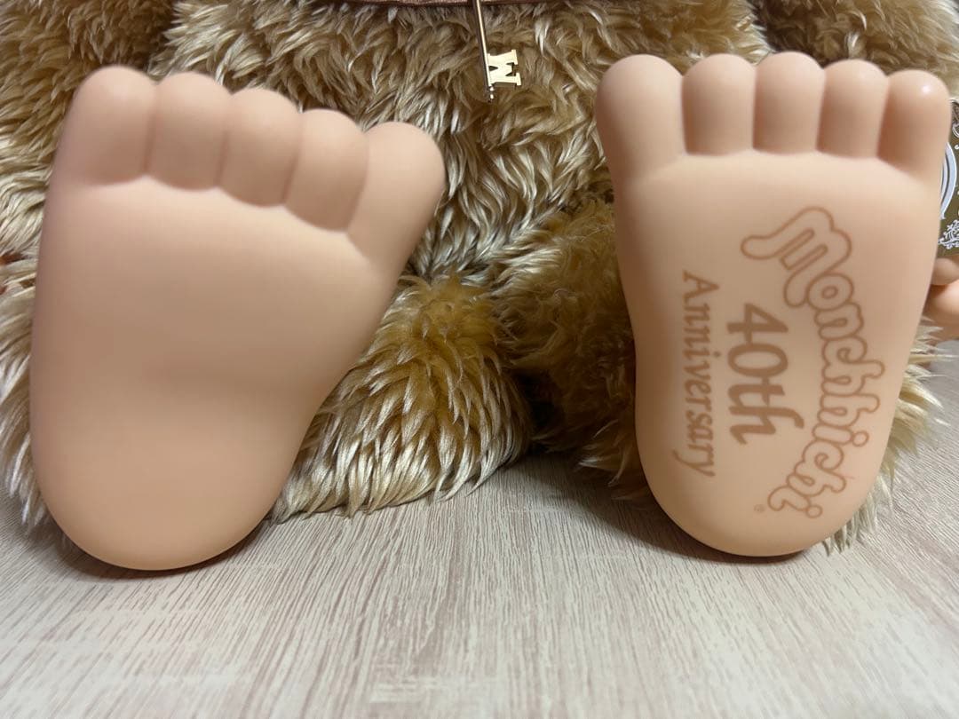 40周年 モンチッチ2L ゴールド　しなこモンチッチ付き　monchhichi