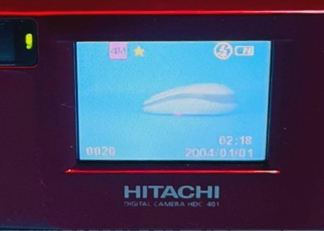 【動作確認済】HITACHI HDC-401 デジタルカメラ