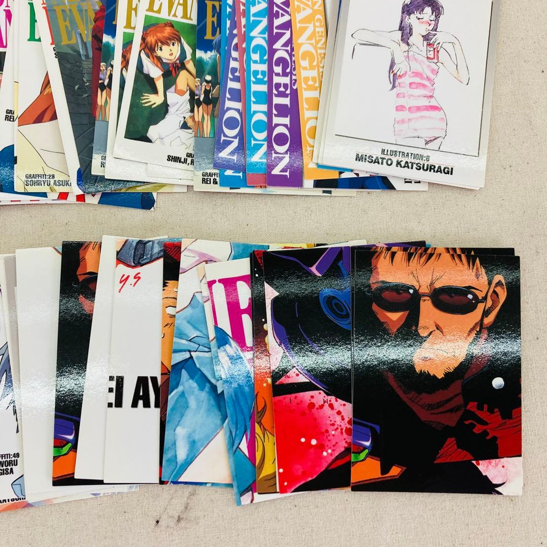 【154枚★大量まとめ】エヴァンゲリオン　トレーディングカード　箱付き　バンダイ