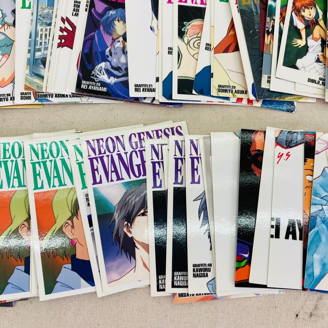 【154枚★大量まとめ】エヴァンゲリオン　トレーディングカード　箱付き　バンダイ