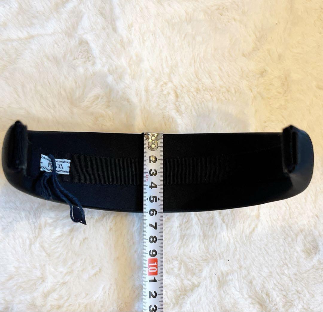 【chiyo】PRADA プラダ　ナイロン　カチューシャ★新品未使用★